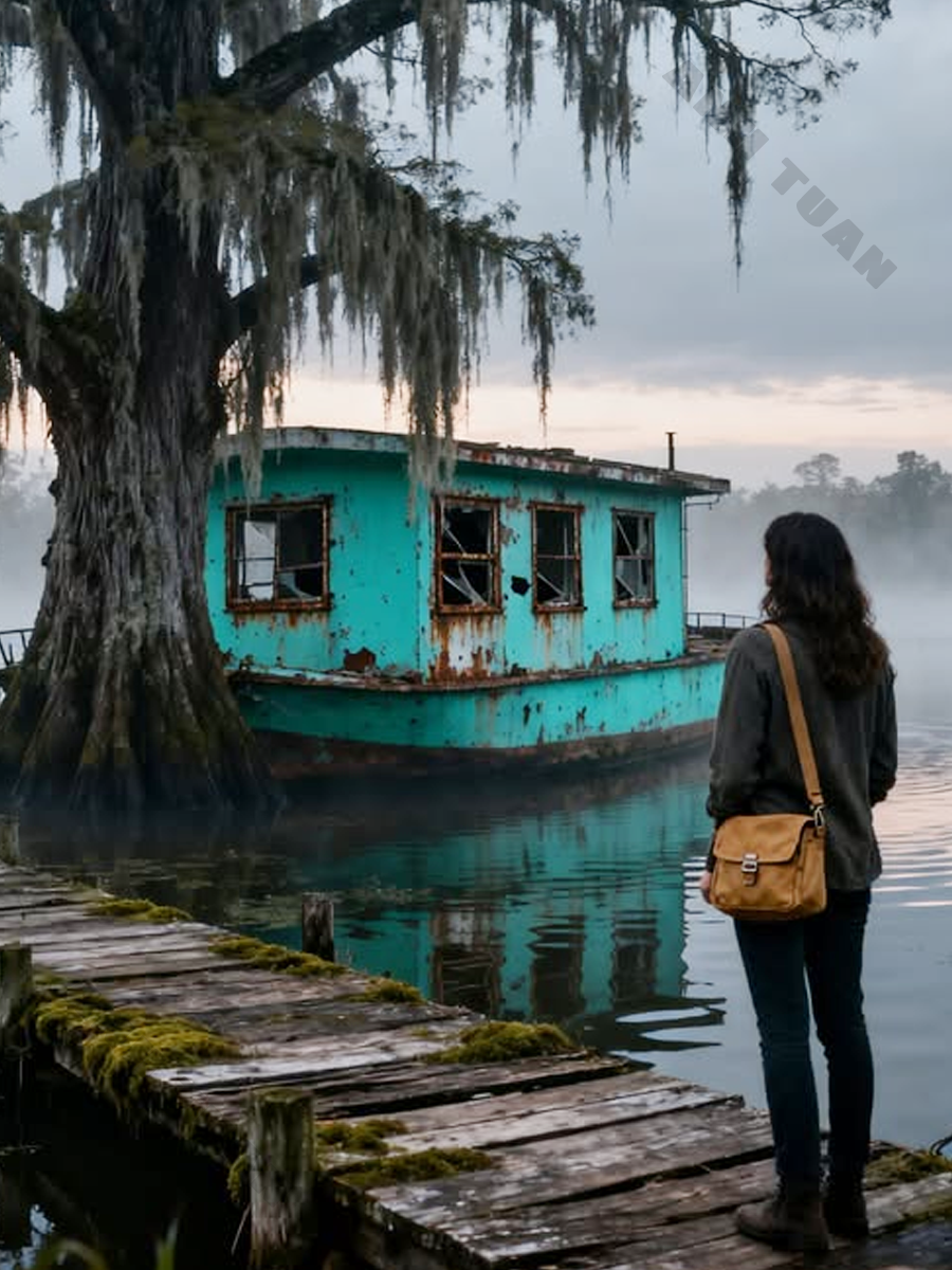 At 19, she lost her home and had only $10 left to buy an old houseboat that no one else even bothered to look at. Everyone thought it was the end of the road. But when she stepped down into the dark space beneath the deck, she discovered a secret that had been forgotten for years, one that quietly opened a turning point she had never even dared to dream of.