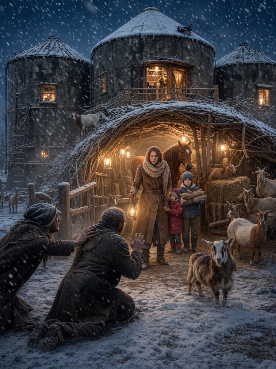 They took her farm in the middle of winter and thought the three rusted silos were only the last shelter of a woman pushed to the edge. But when the blizzard sealed every road, that strange little home became the place they had to beg to step inside.