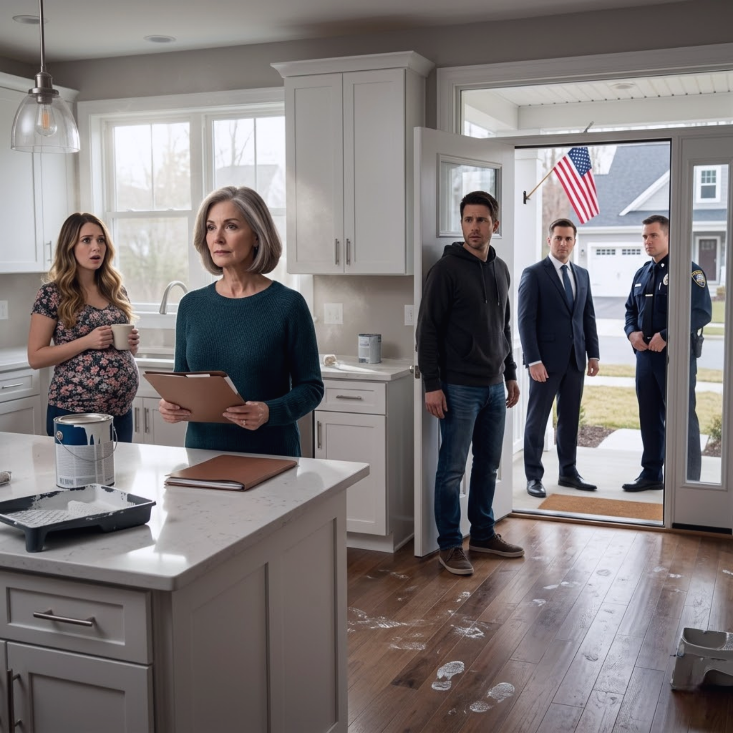 I came back from vacation and discovered my daughter-in-law had completely renovated my entire house, from the bedroom to the kitchen, then casually said she was going to move in. I stayed quiet until the next morning, when two lawyers and a police officer showed up, and everything immediately turned upside down.
