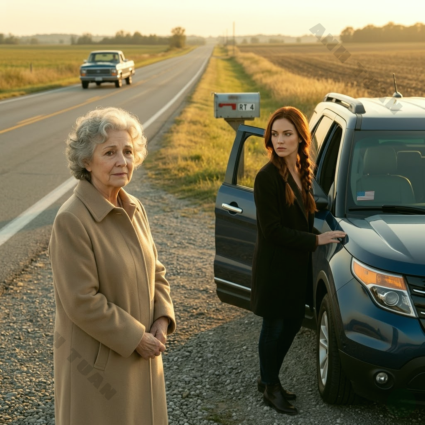 A woman, determined to abandon her mother, left her on the side of the road and coldly drove away. But what she could never have imagined was that, not long afterward, a shocking event would unfold, turning that cruel decision into a moment she would never be able to escape.