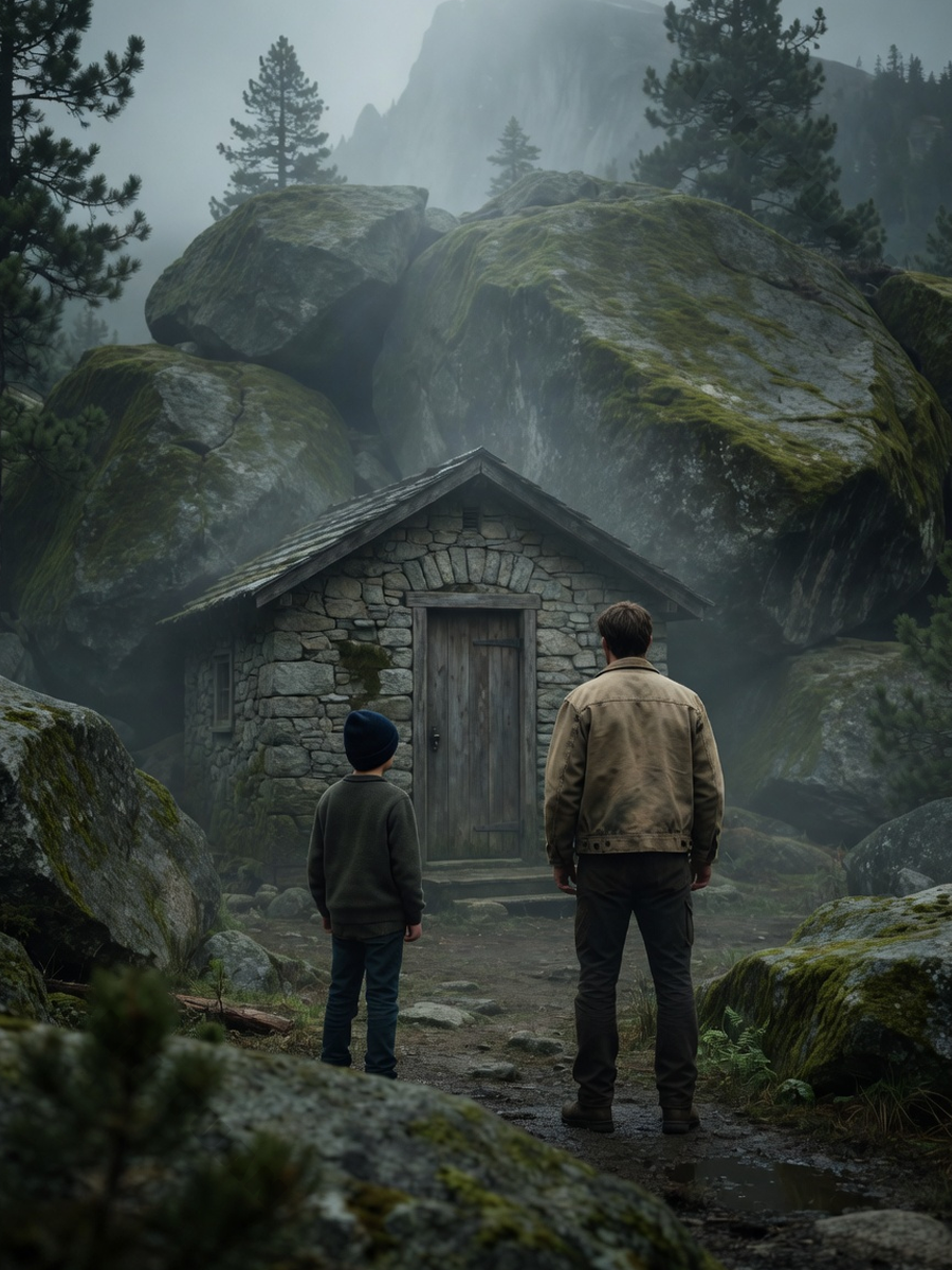A poor father bought the mountain house the whole town avoided because he had no better choice for his child. He thought it was only a cheap roof over their heads, until the wall in the child’s room began to reveal a hidden secret.