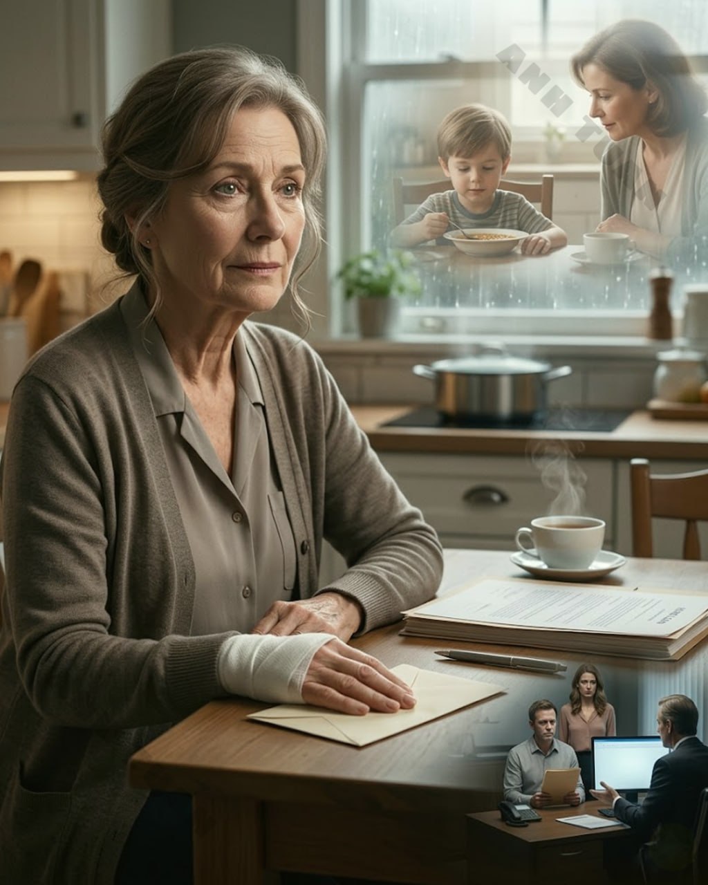 When my son pressured me to sign the home loan for his wife until my hand was injured, he thought I was just an old mother who could be scared into silence. But the next morning at the bank, he finally realized he hadn’t come there to finish the loan, but to face what I had quietly prepared long ago.