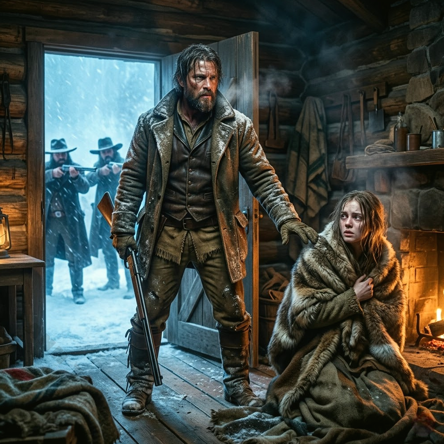 When the mountain man asked her to pretend to be his wife to get through the winter in a snowbound cabin, she thought it was just a lie meant to keep them alive. But one unexpected kiss made the final boundary between them collapse, and the secret they had tried to bury suddenly became more dangerous than the storm outside.