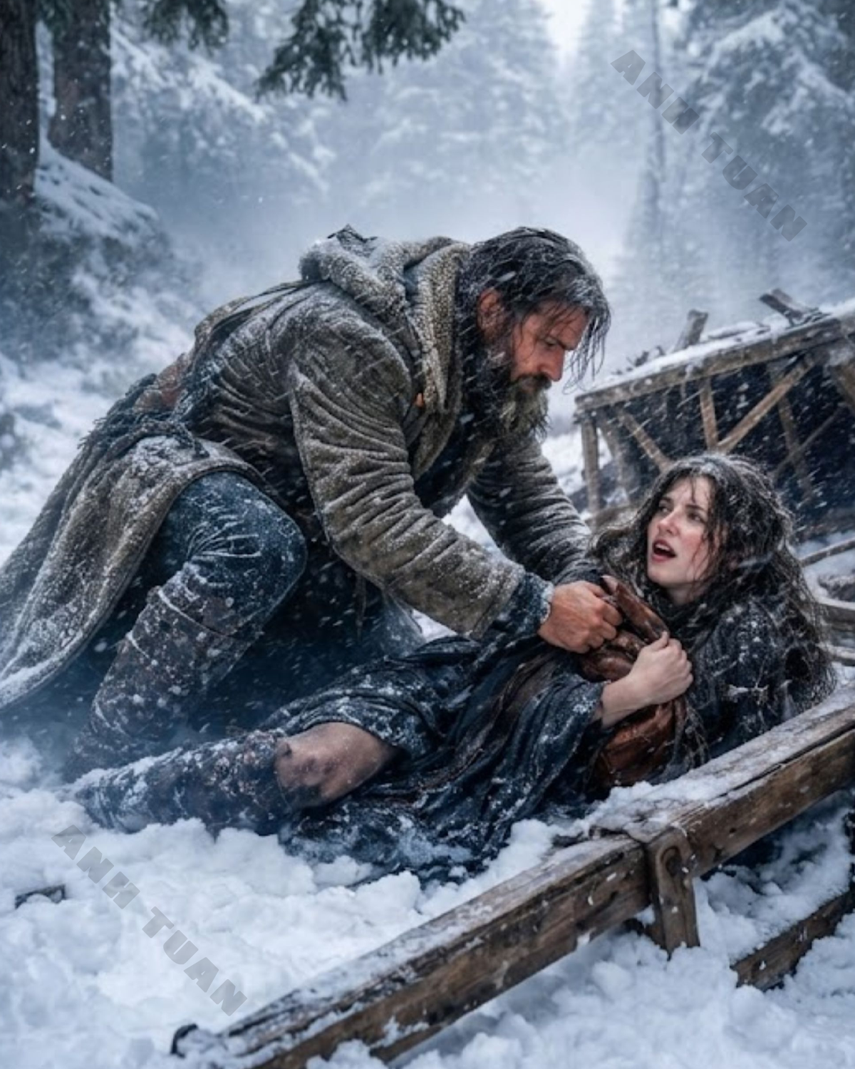 She thought she was going to die in the snowy mountains until the mountain man pulled her into his arms. Hungry, freezing, and nearly exhausted, she heard him whisper in Spanish, “Ahora estás a salvo… conmigo.” She thought it was only a promise to save her in the storm, but his eyes were hiding a secret more dangerous than the cold outside.
