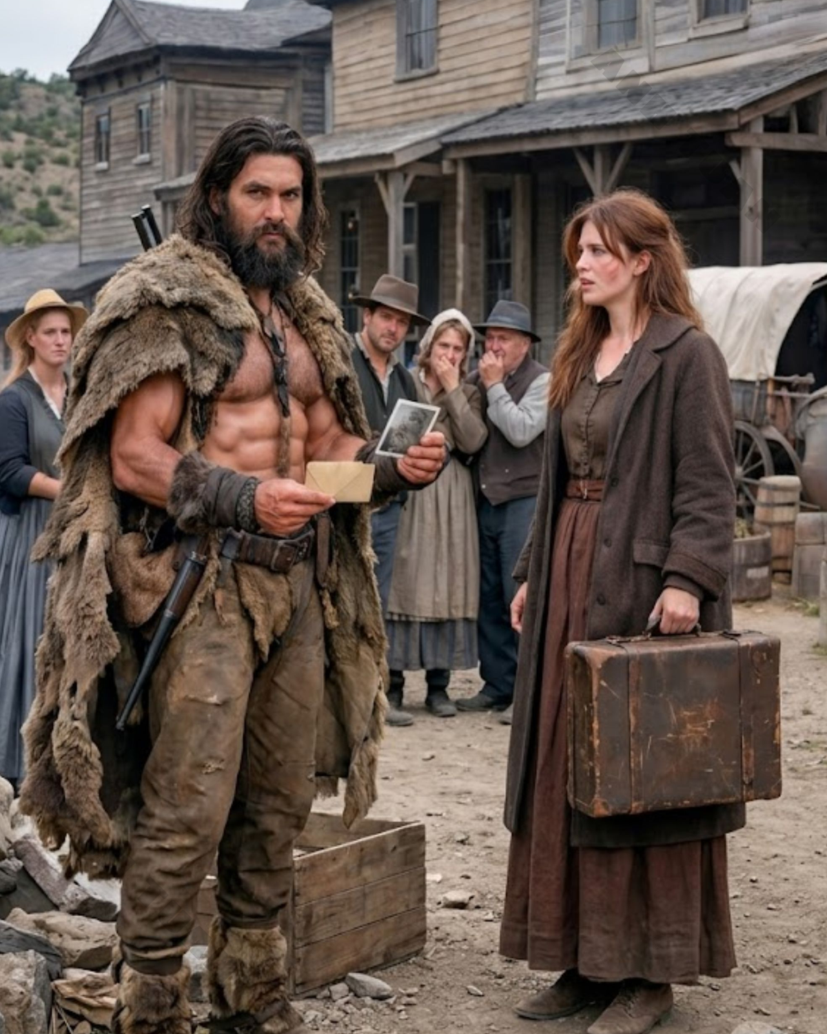 All her life, she had been called “hija fea,” until her family sent her away as a mail-order bride just to turn her into a cruel joke. They believed the mountain man would send her back in shame. But inside that freezing cabin, he discovered she was the only person who could save the heart he had buried away.